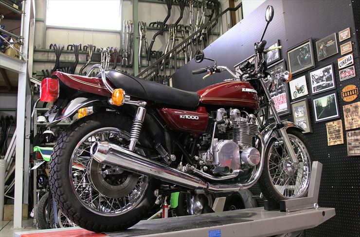 Kawasaki 76年9月製造 KZ1000