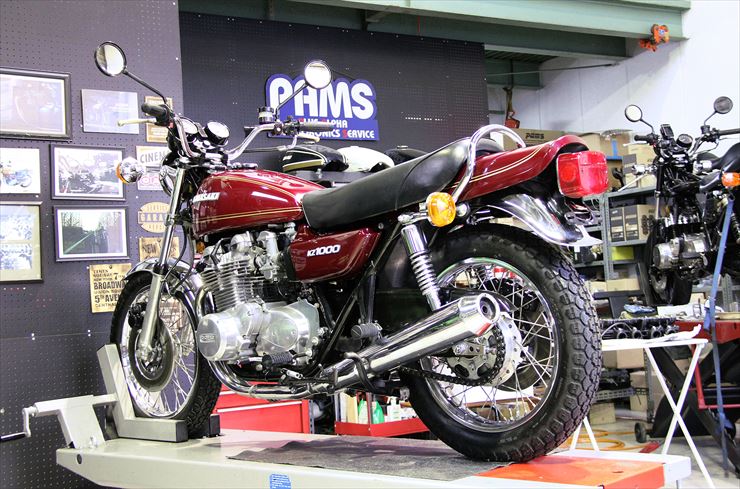 Kawasaki 76年9月製造 KZ1000