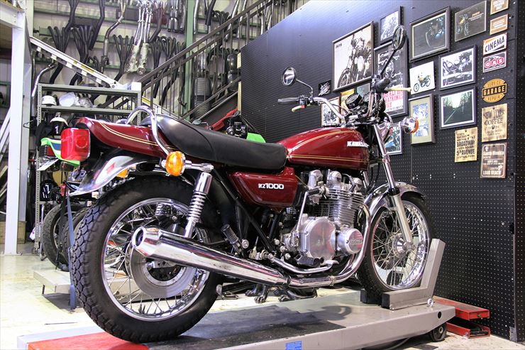 Kawasaki 76年9月製造 KZ1000