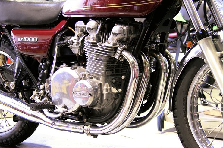 Kawasaki 76年9月製造 KZ1000