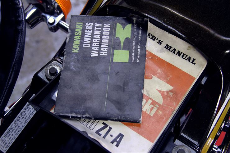 Kawasaki 74年2月製造 Z1A