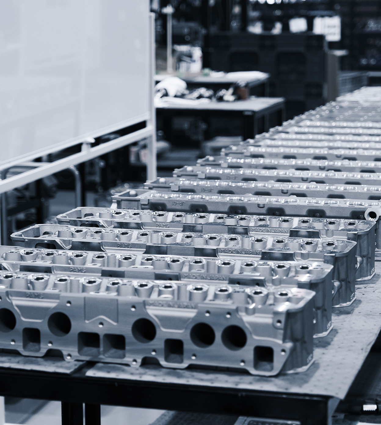機械加工中のL6 HEAD